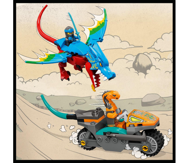 LEGO NINJAGO® 71759 Świątynia ze smokiem ninja - 1040610 - zdjęcie 3